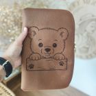 Protège carnet de santé zippé - collection animaux