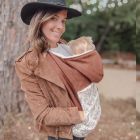 Couverture de portage suédine à personnaliser