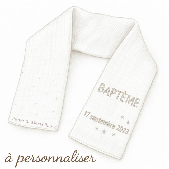 Étole de baptême