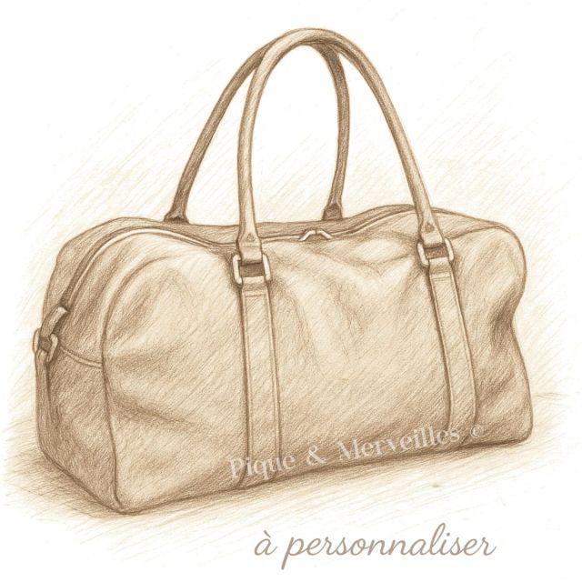 Sac weekend - Cuir véritable