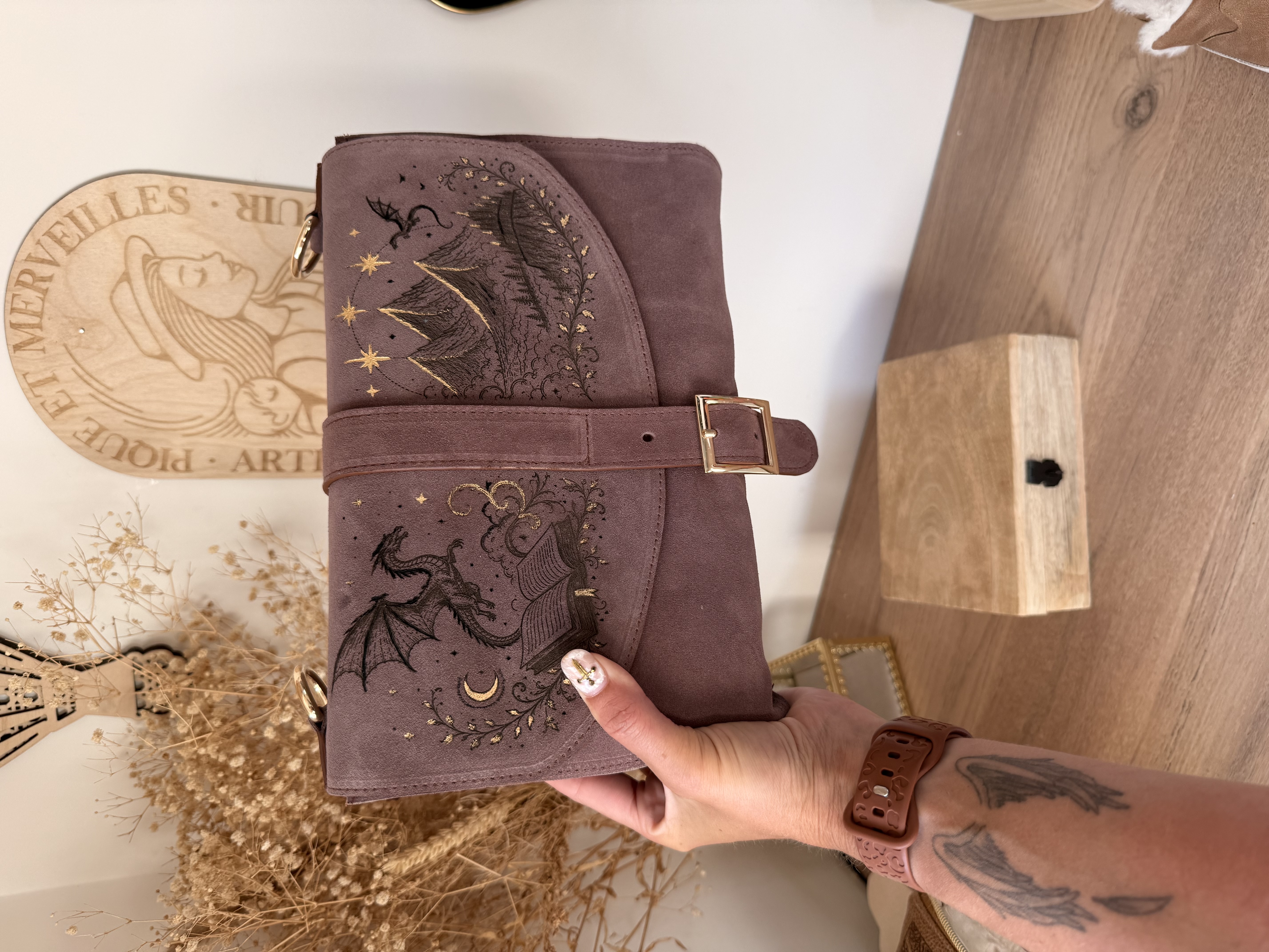 Sac à livres artisanal